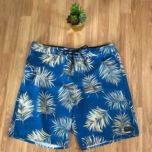 Captain Fin 4-way Dolphin Stretch Quik Dry Beach Swim Trunk Shorts
